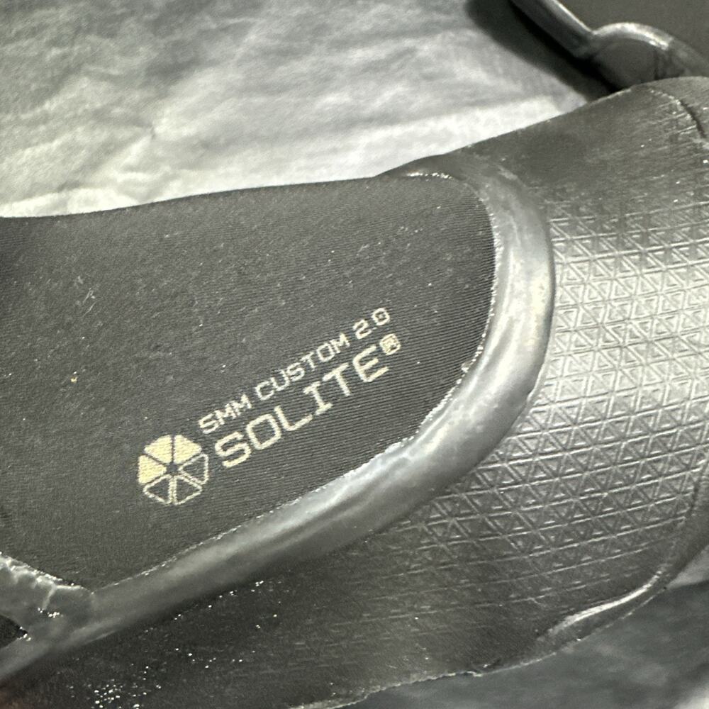 Solite Custom Fit 3mm Neoprene Surf Booties Socks Wetsuit Boots Women’s Size 6 ? - Picture 5 of 13
